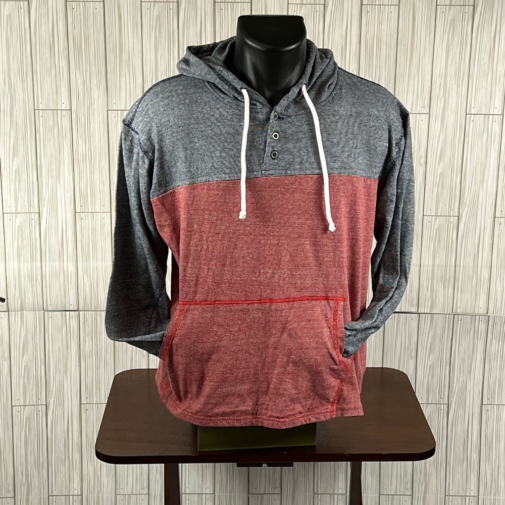 Modern Culture Long Sleeve Hooded Shirt
